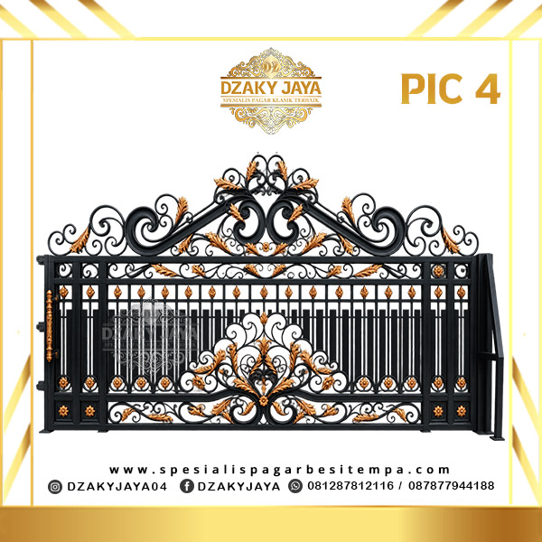 Gambar 4 - Pagar Besi Tempa Klasik web di Blog Dzaky Jaya